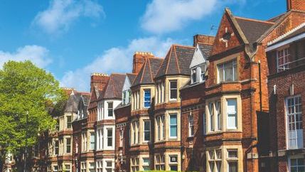 Houses in Cardiff, Wales