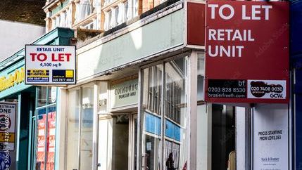 High street to let signs